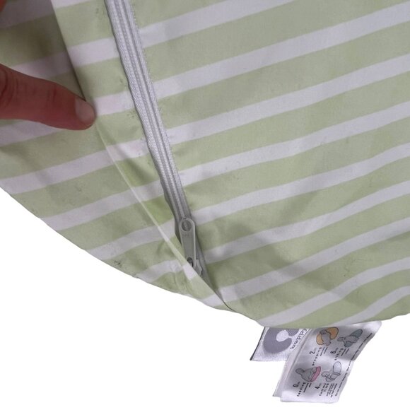 Boppy Nursing Infant Baby Pillow Cover Mint Green Polka-Dot - Picture 3 of 4